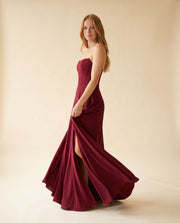 Robe Corset Bourgogne