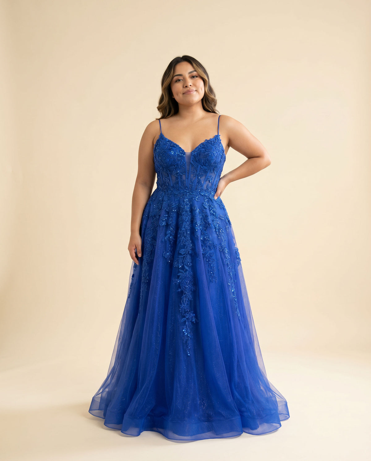 Robe En Tulle Royal