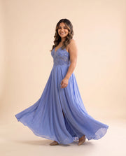 Robe Fluide Cornflower