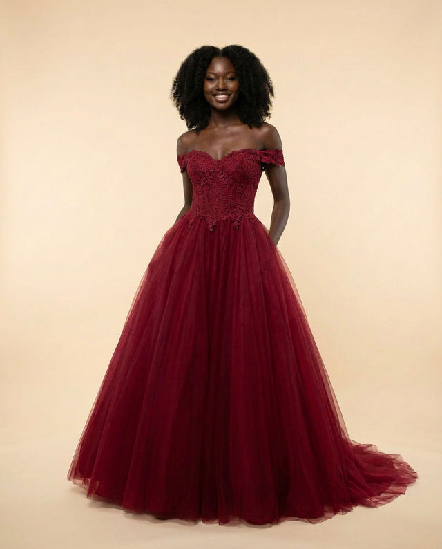 Robe Bustier Bourgogne