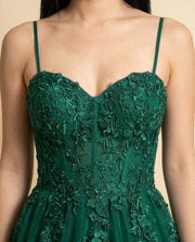 Robe Corset Émeraude