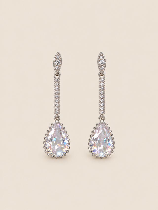 Boucles d'oreilles Argentées 1552