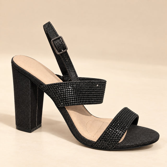 Sandales Brillantes Celina-32 Black/shimmer