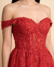 Robe Corset Rouge
