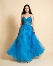Robe Princesse Turquoise