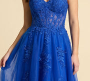 Robe Bustier En Cœur Royal