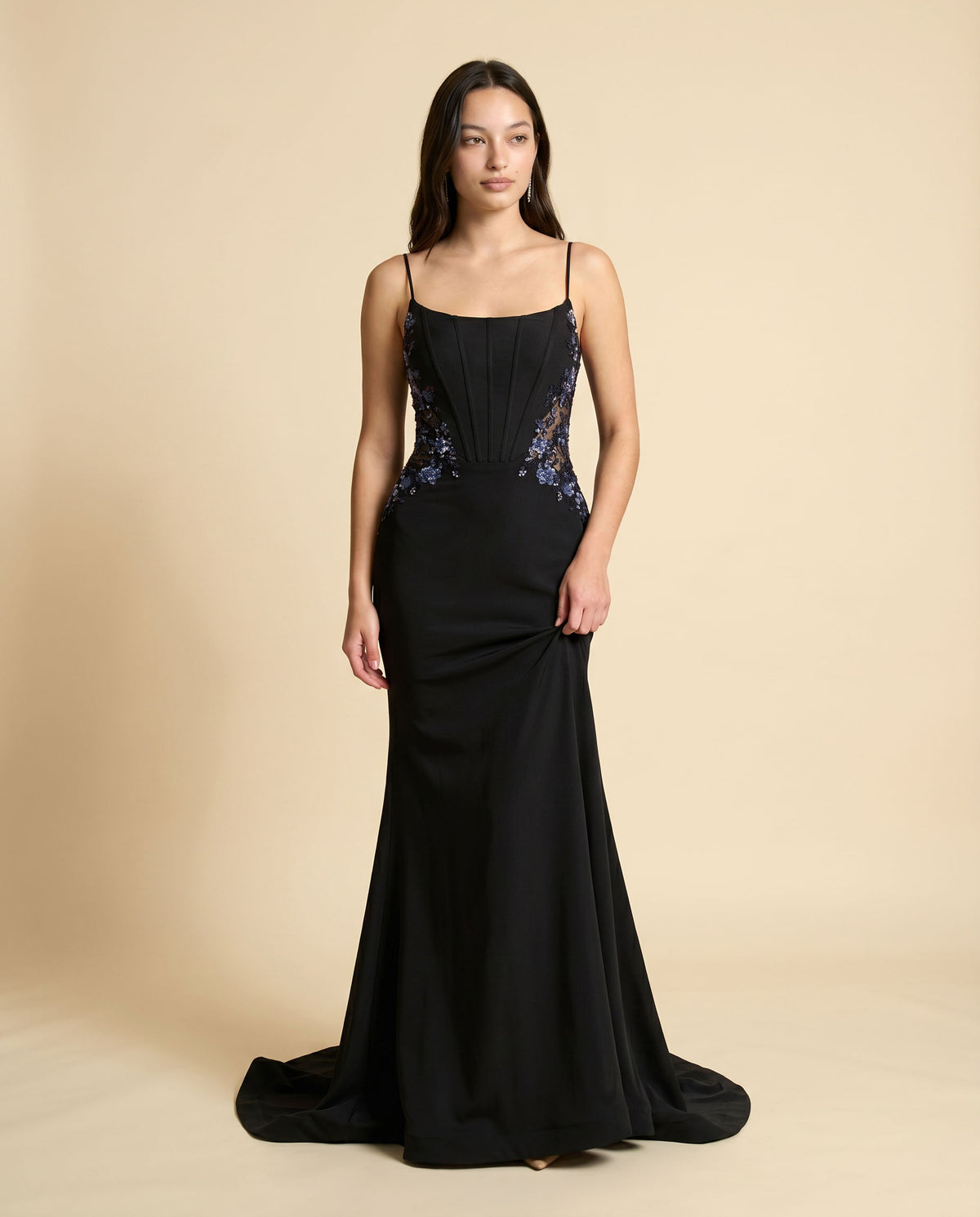 Robe Bleu Noir