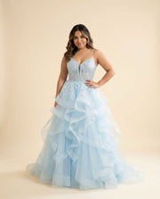 Robe Bleu Pâle