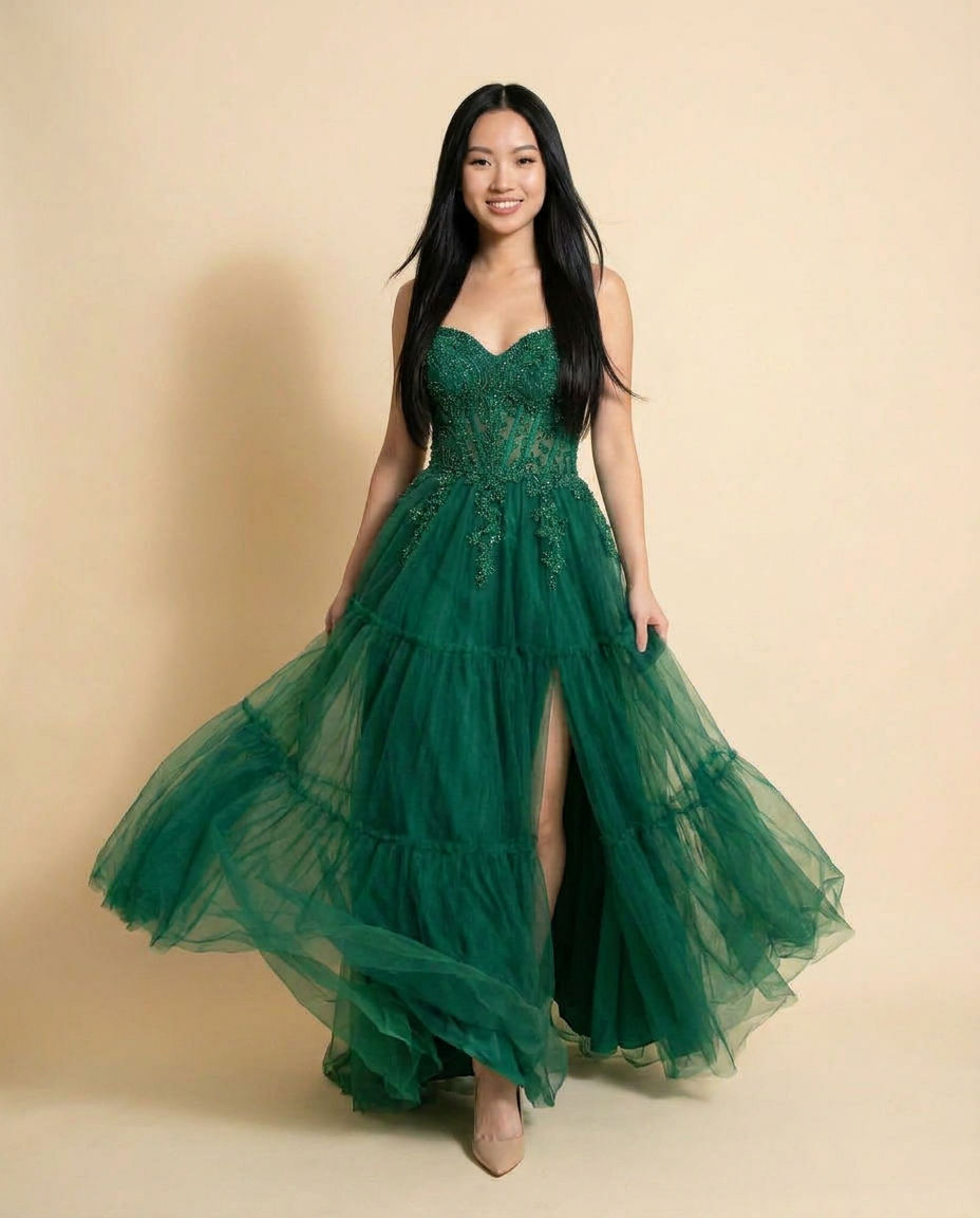 Robe Princesse Émeraude