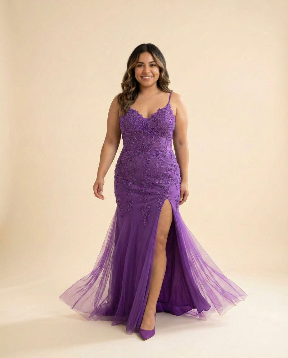Robe Sirène Violet