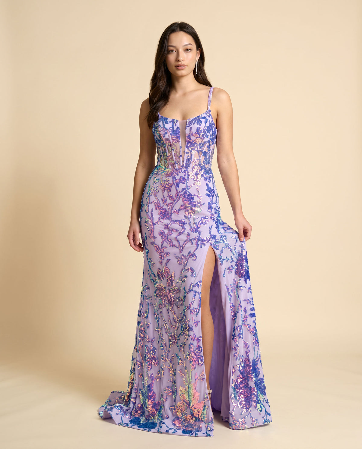 Robe Lilas / Multi
