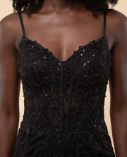 Robe Sirène Noire