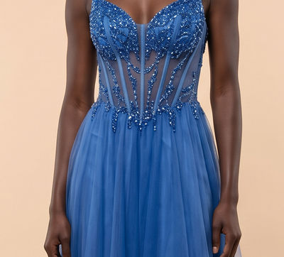 Robe Princesse Bleu
