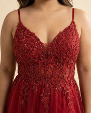 Robe Sirène Rouge