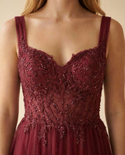 Robe Décolleté Bourgogne