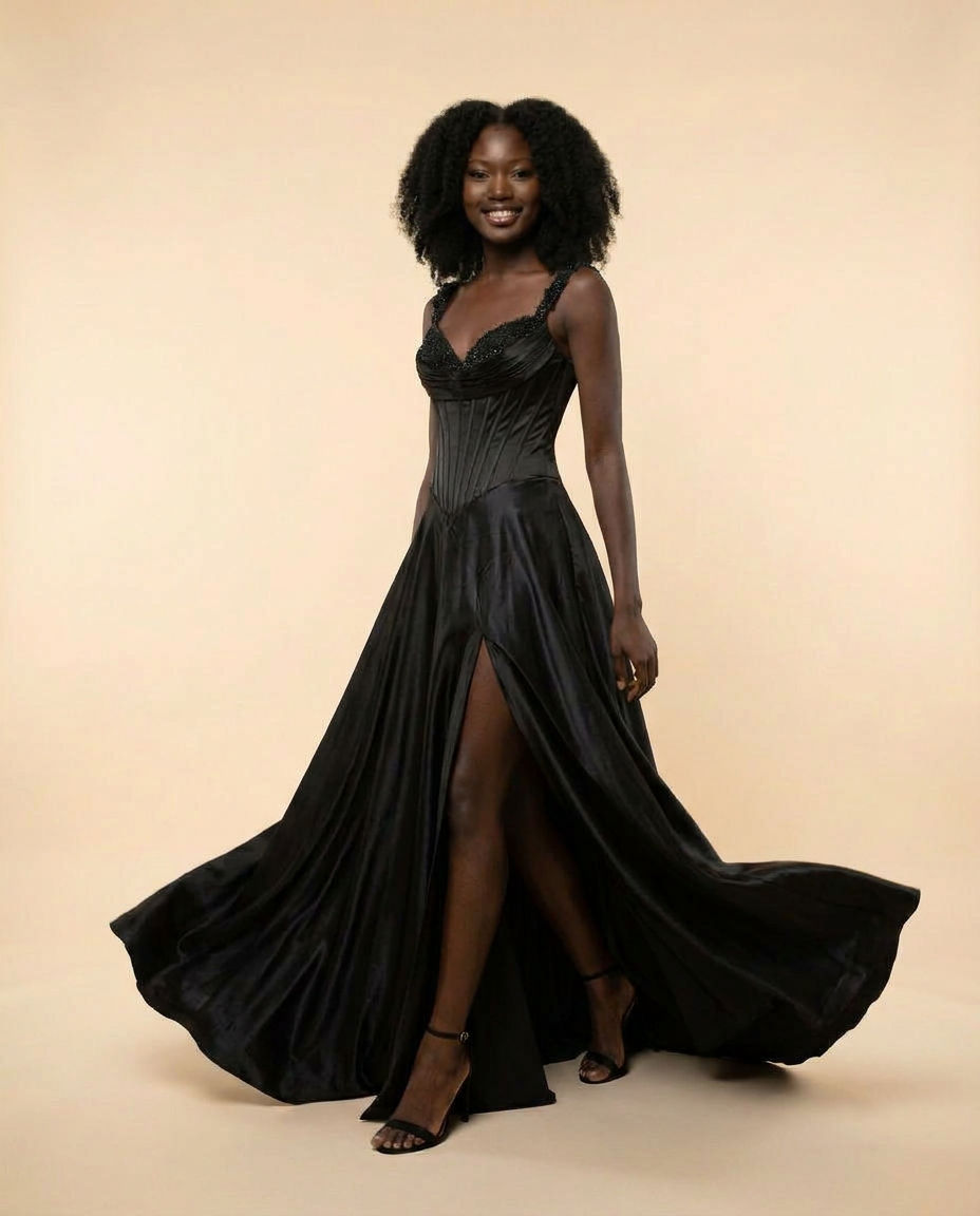 Robe Corset Noire