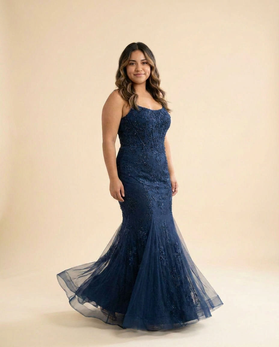 Robe Sirène Marine