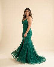 Robe Sirène Émeraude