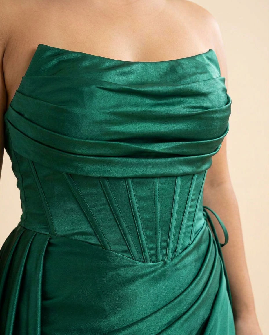 Mermaid Gown Emerald