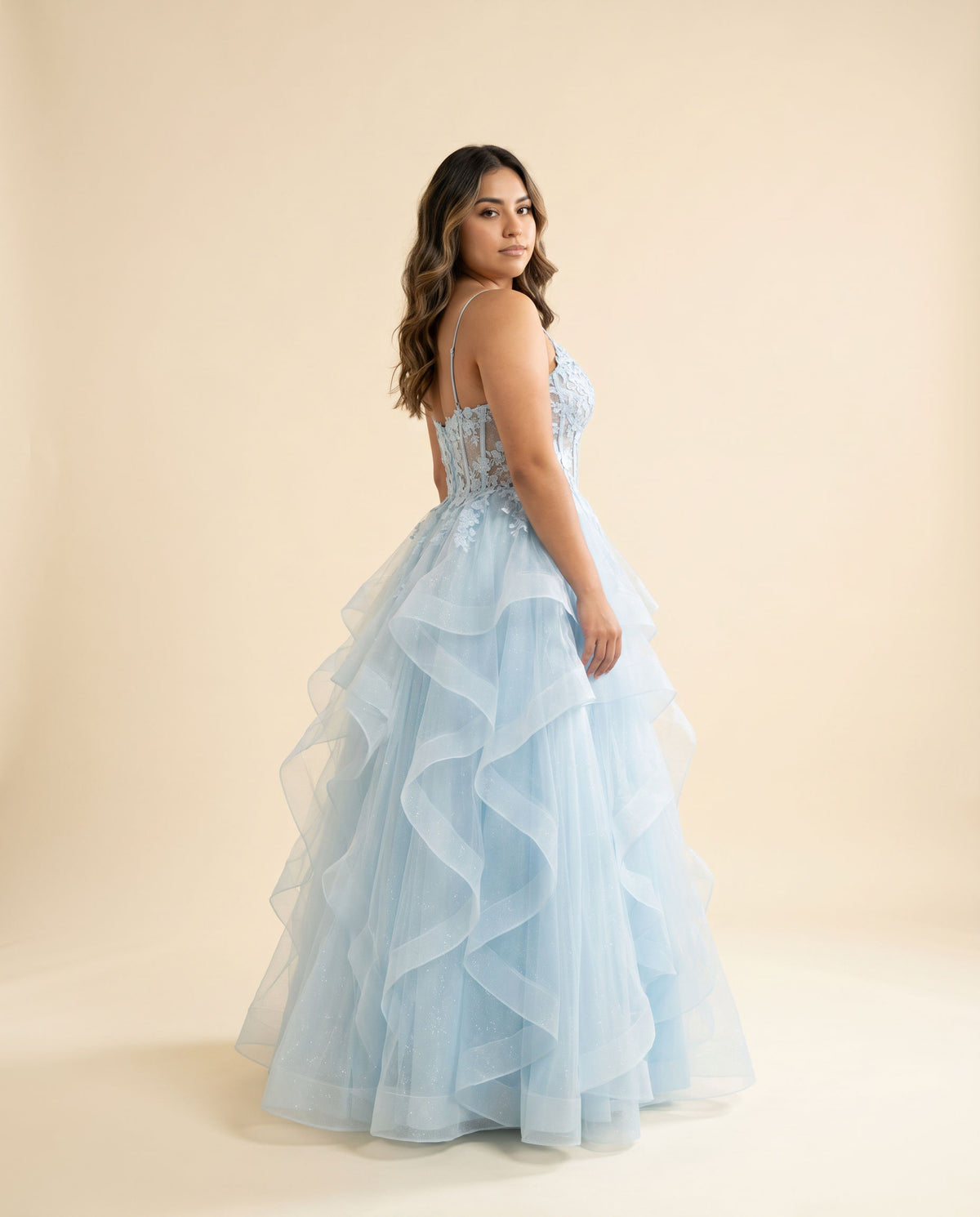 Robe Bleu Pâle
