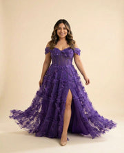 MIRAGE - Robe Fleurie Lavande