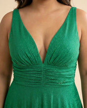 Robe Ajustée Emeraude