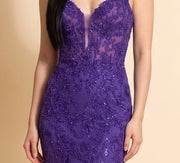 Robe Sirène Purple
