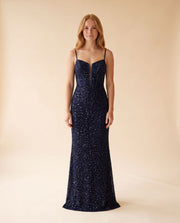 Robe Marine Scintillante