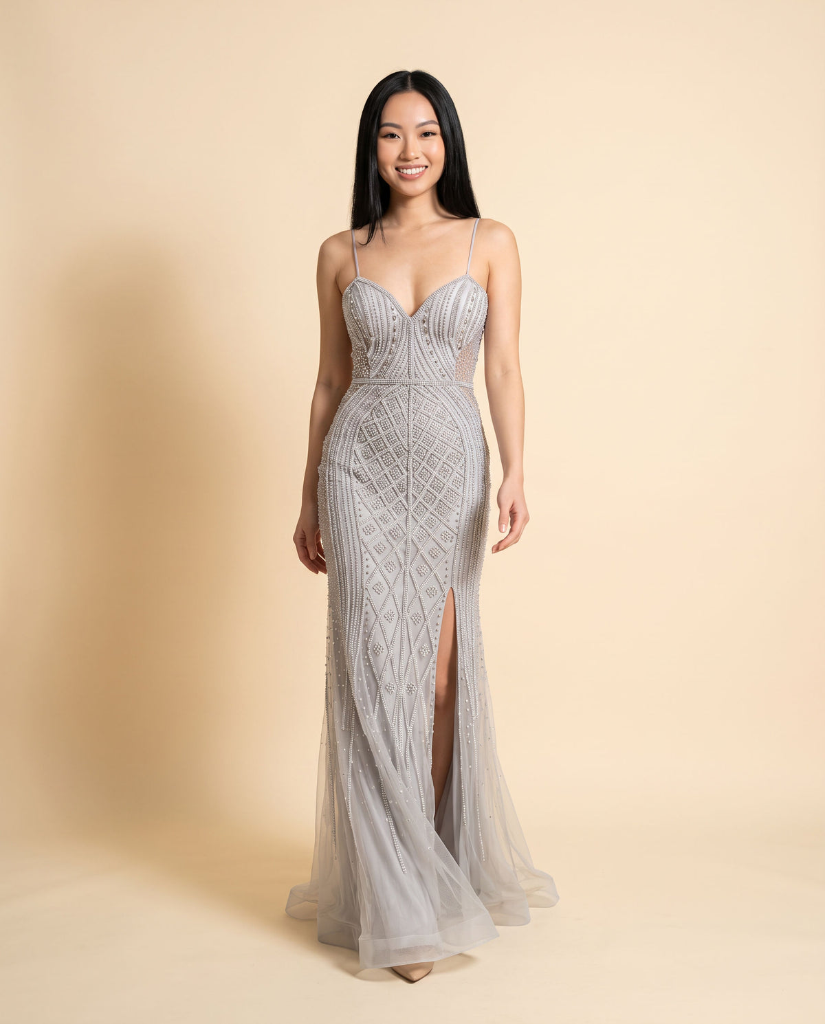 Robe Sirène Argent