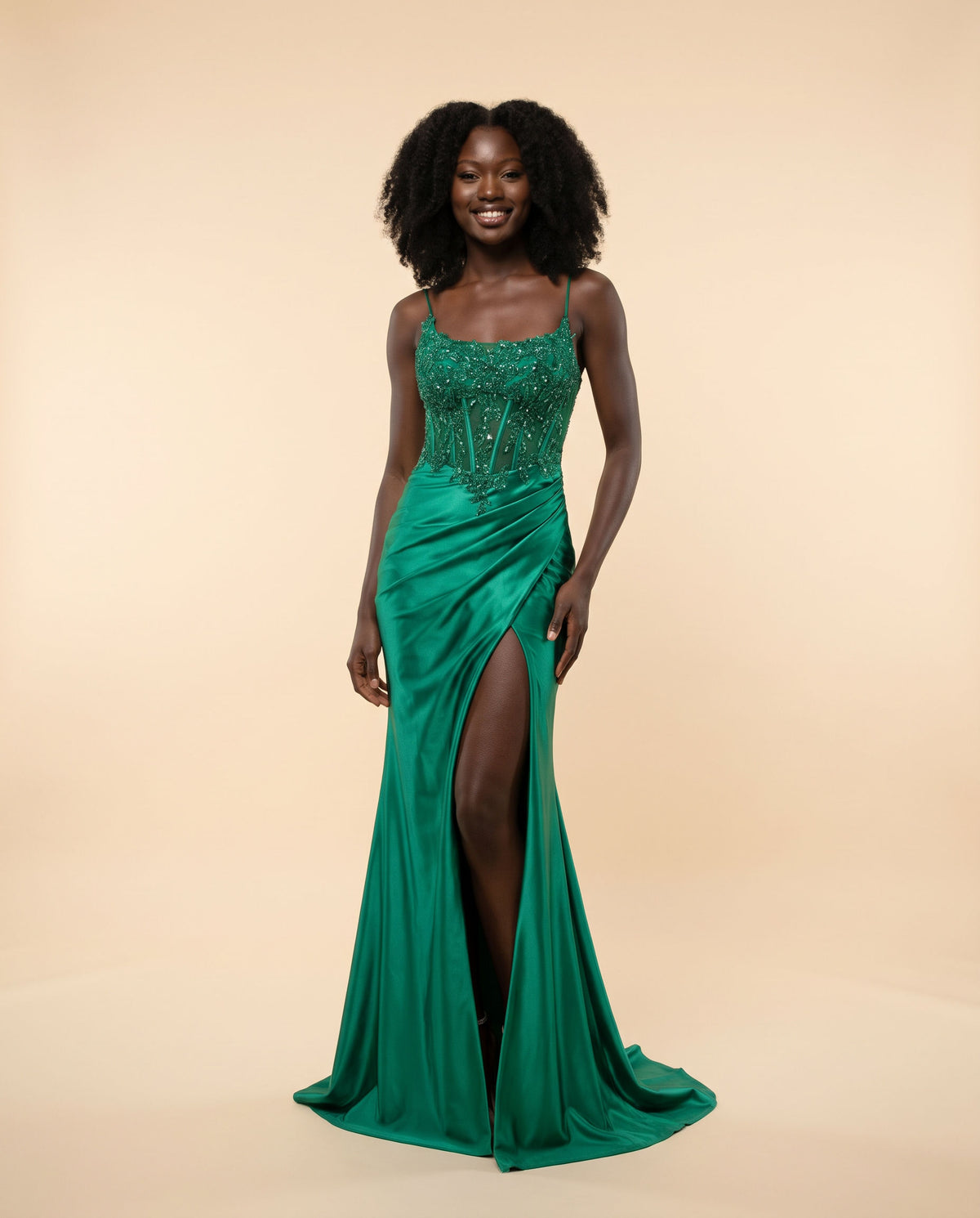Robe Corset Emeraude