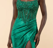 Robe Corset Emeraude