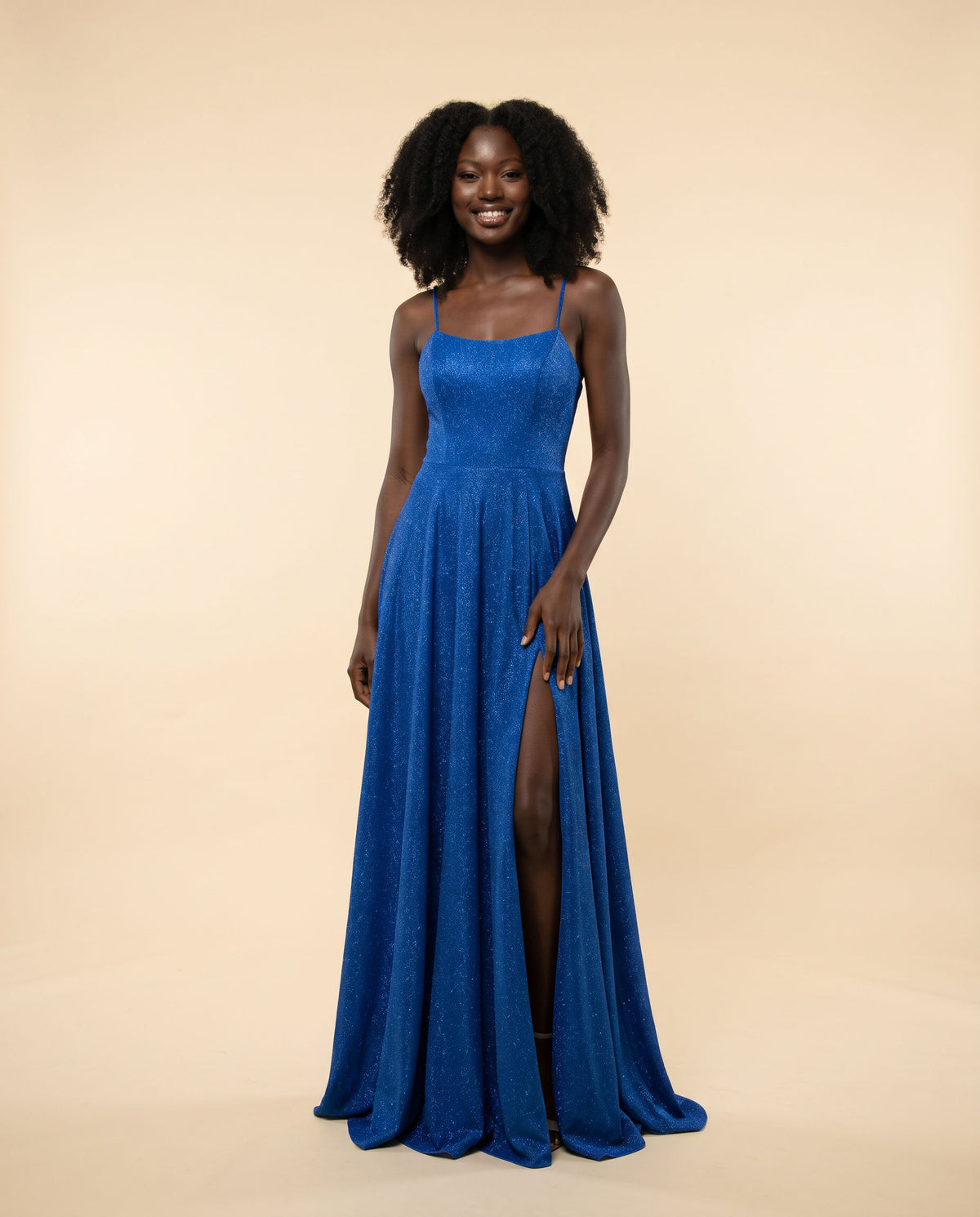 Robe scintillante fluide Royal