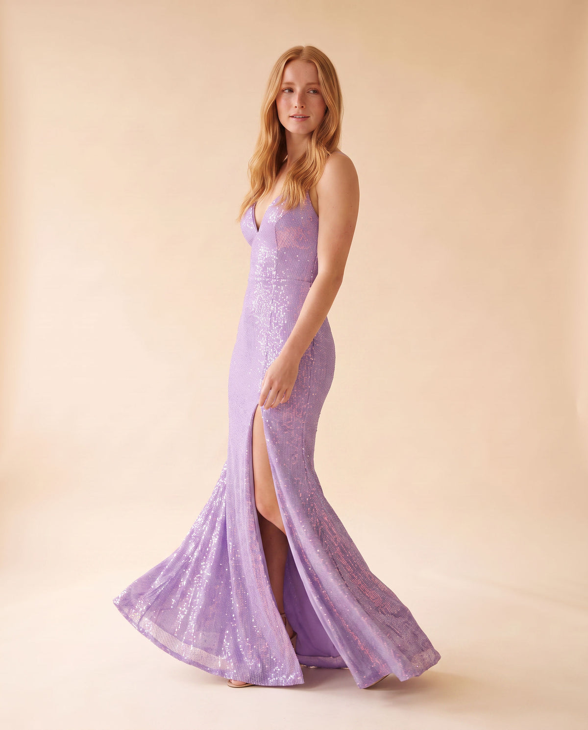 Robe Ajusté Lilas