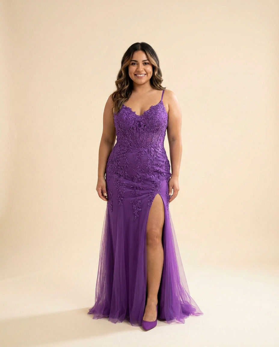 Robe Sirène Violet