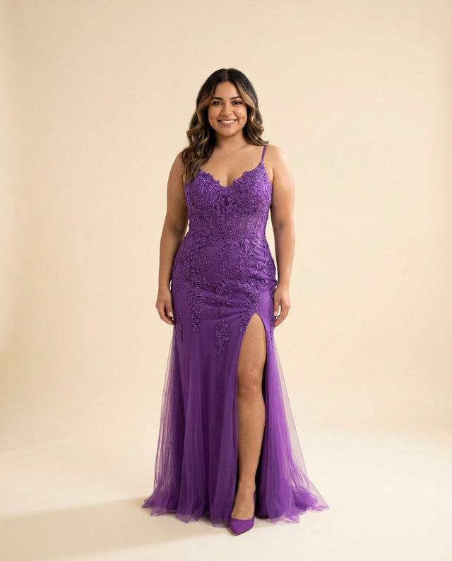 Robe Sirène Violet