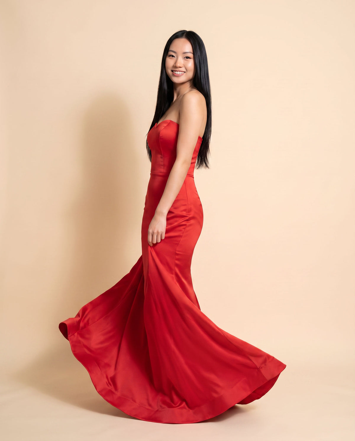 Robe Sirène Rouge