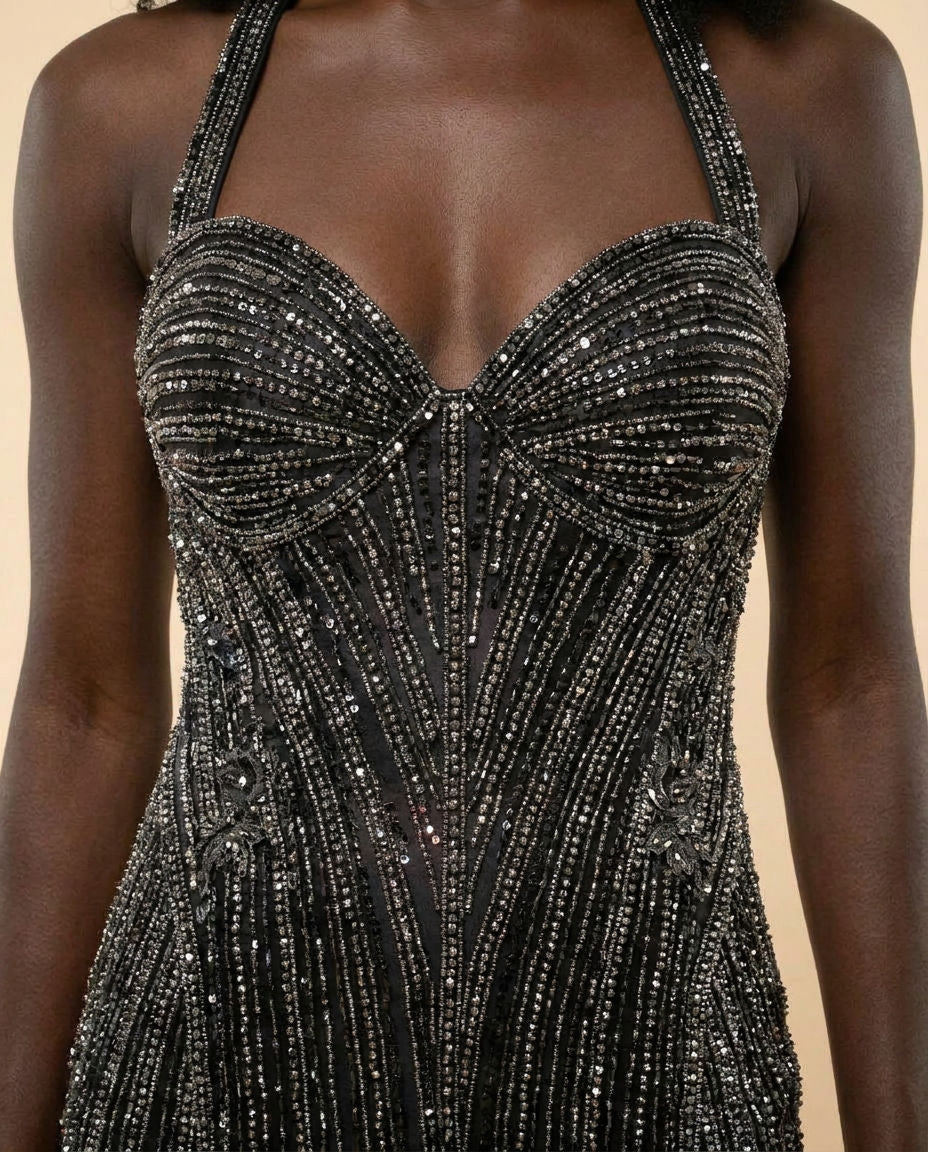 Robe Sirène Noire