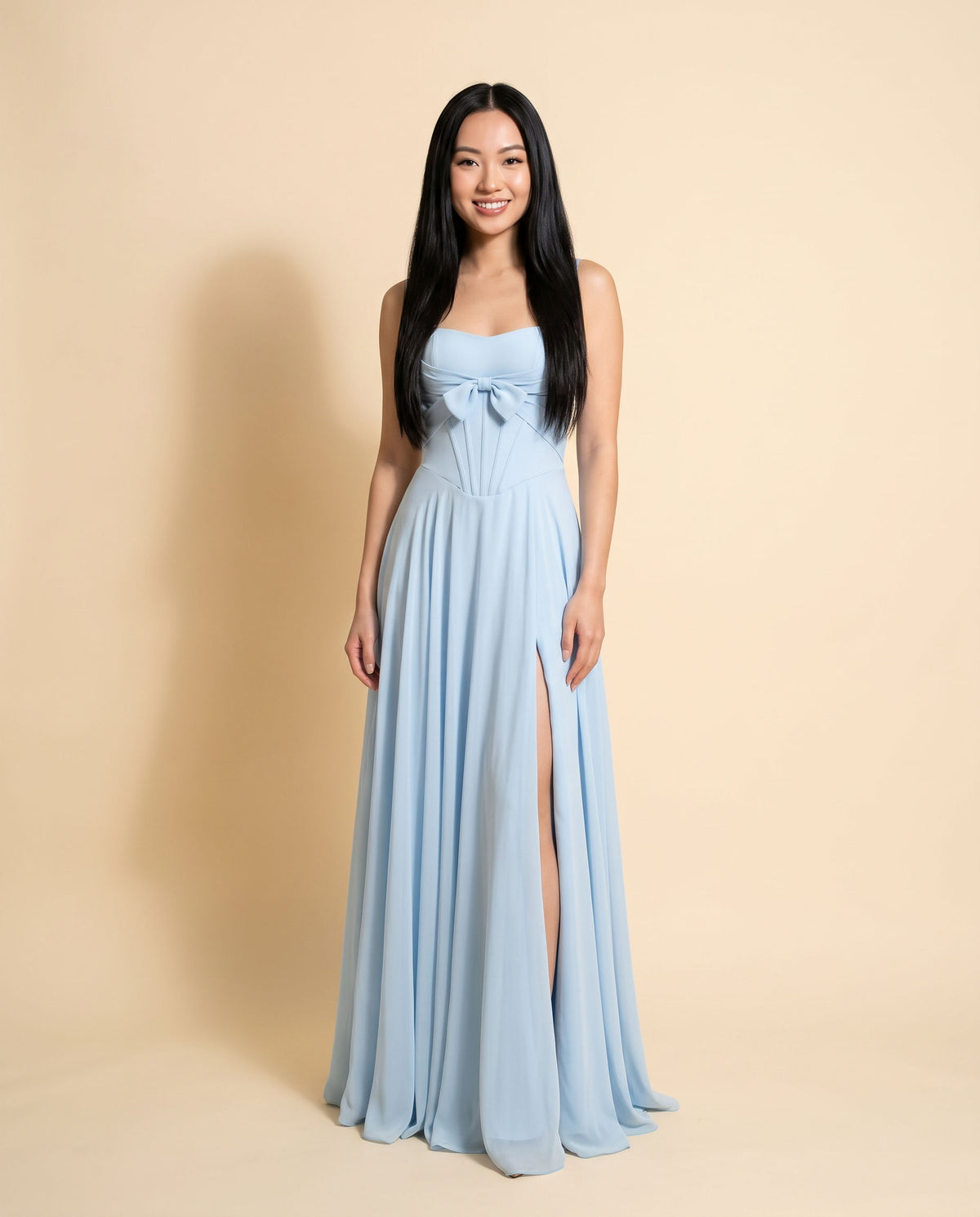 Robe Bleu Pale