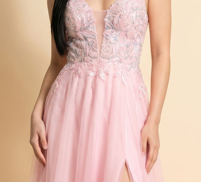 Robe Fluide Rose Pâle