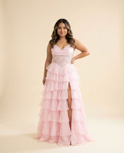 Robe Bustier Dos Lacé Royal