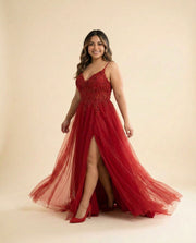 Robe Sirène Rouge