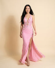 Robe Ajustée Avec Broderies