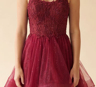 Robe À Volants Bourgogne