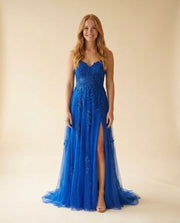 Robe Sirène Bleu Royal