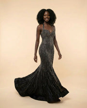 Robe Sirène Noire