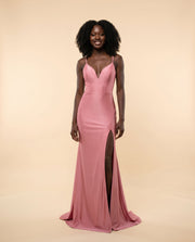 Robe Ajustée Rose Flamboyant