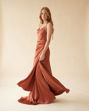 Robe Satinée Sienna