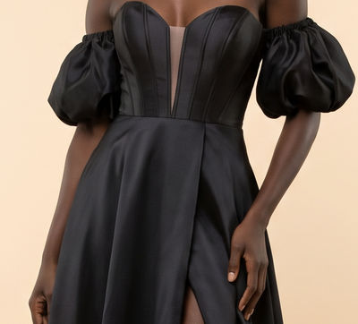 Robe Avec Fente Royal