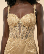 Robe Champagne Gold