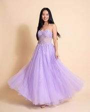 Robe Corset Lilas